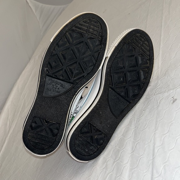 Converse Custom Unicorn Horse white multicolor high top sneakers - Picture 7 of 11